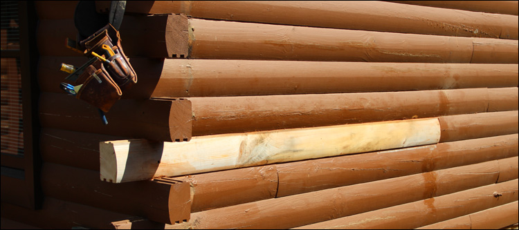 Log Home Damage Repair  Guilford County,  North Carolina