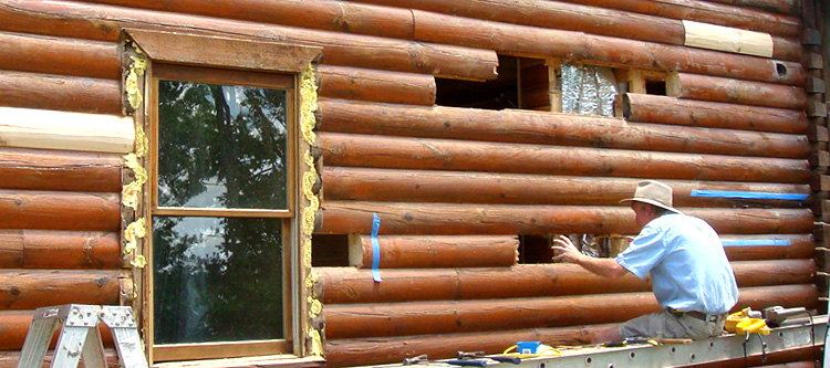 Log Home Repair Greensboro,  North Carolina
